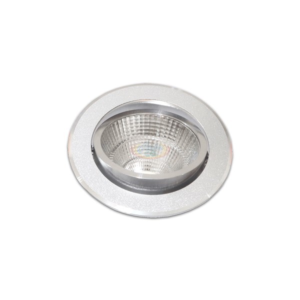 12W 4吋 COB LED投射崁燈 9.5cm嵌入孔,燈頭可調整角度